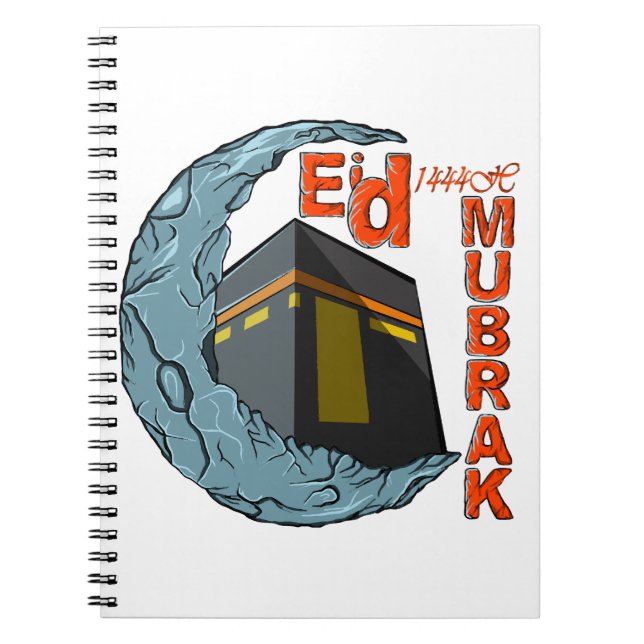 Eid mubarak anteckningsbok (Framsidan)