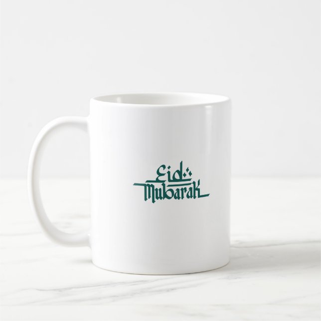 Eid Mubarak Arabiska Kaffemugg (Vänster)