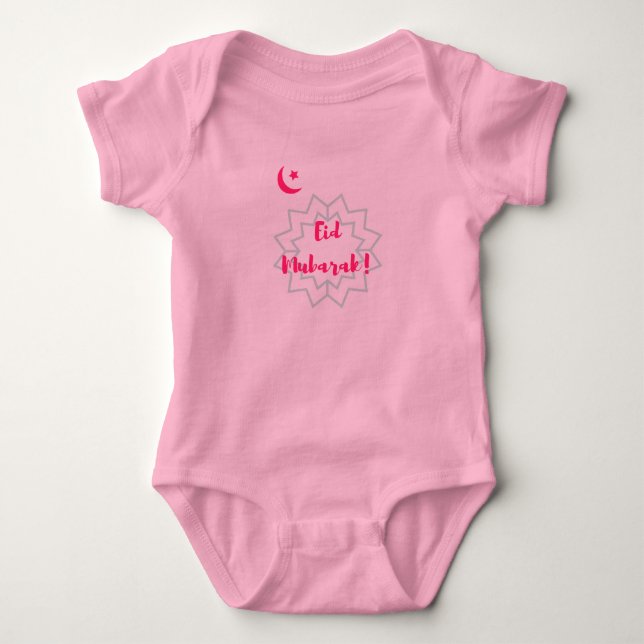 Eid Mubarak - babyTutu T-shirt (Framsida)