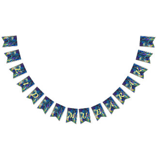 Eid Mubarak Banner- Brushstrokes Vimplar