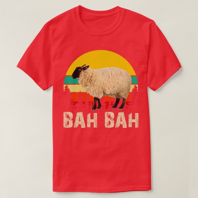 Eid Mubarak Eid Al Adha Sheep Ljud PAH PAH Älskare T Shirt (Design framsida)