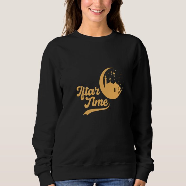 Eid Mubarak Eid al Fitr Ramadan Islam Muslim Iftar T Shirt (Framsida)