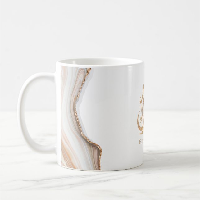 Eid Mubarak, Eid Gifts, arabisk kalligrafi Kaffemugg (Vänster)