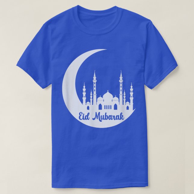 Eid Mubarak Eid Mubarak Kareem T Shirt (Design framsida)