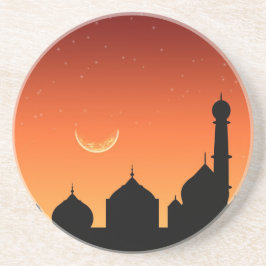 Eid Mubarak Evening Himlar Underlägg Sandsten