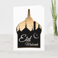 Eid Mubarak Family Photo Hälsning