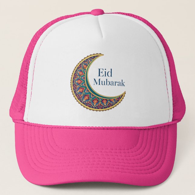 Eid Mubarak - Firande av glädje och välsignelse! Keps (Framsida)