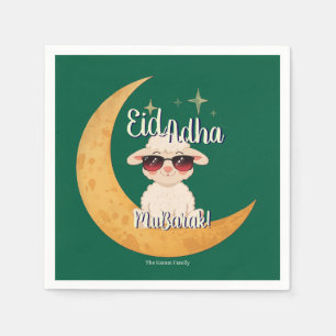 Eid Mubarak Firande Party Pappersservett