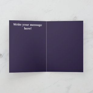 Eid Mubarak Foleting Card Kort