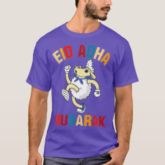 Eid Mubarak för Muslim American Manar Eid al Adha T Shirt