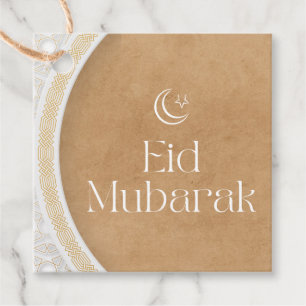 Eid Mubarak Gåvor Etiketter