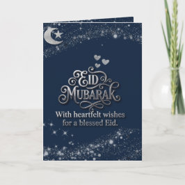 Eid Mubarak Grattiskort – 5x7, US Letter & A4 (D Kort
