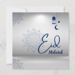Eid Mubarak Hälsning Julkort