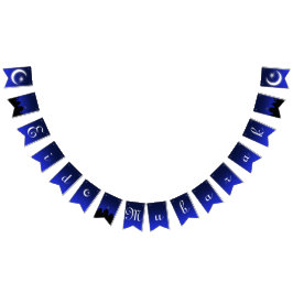 Eid Mubarak hälsning - partyBuntingbaner Vimplar