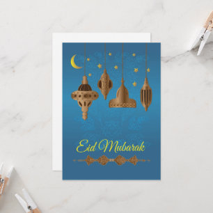 Eid Mubarak-hälsningar Kort