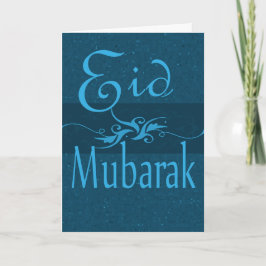 Eid mubarak hälsningkort kort