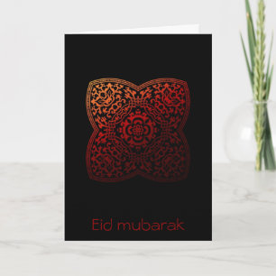 Eid mubarak - hälsningskort för anpassade kort