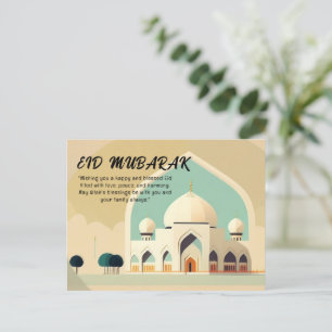 Eid Mubarak Helg Vykort