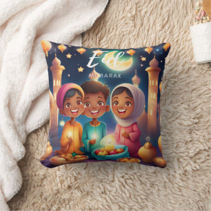 Eid Mubarak Iftar Cushion Kudde