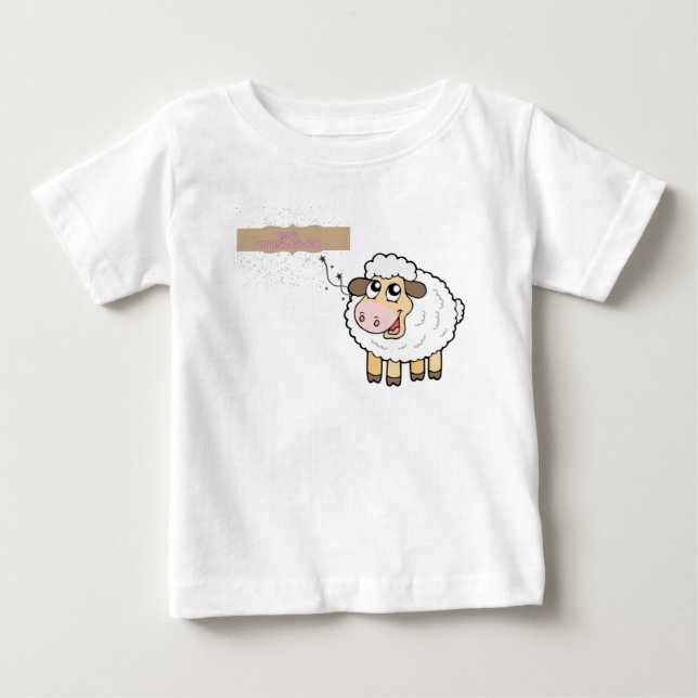 Eid Mubarak Islamic Arabic Calligraphy-Eid al-Adha T Shirt (Framsida)