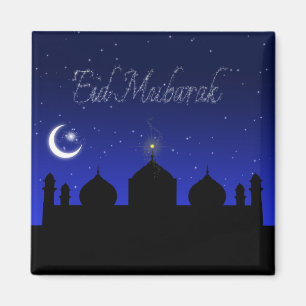 Eid Mubarak - Islamic Hälsning Magnet