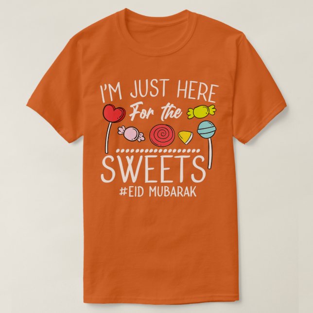 Eid Mubarak Kids Funny Lycklig Eid Al Fitr Eid Al  T Shirt (Design framsida)