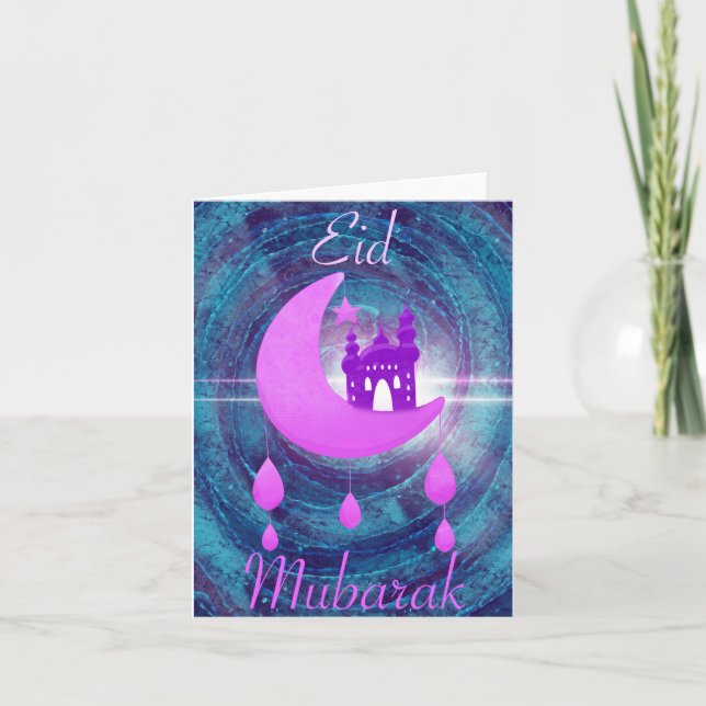 Eid Mubarak Kort (Framsida)