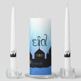 Eid Mubarak Mosque med typografi