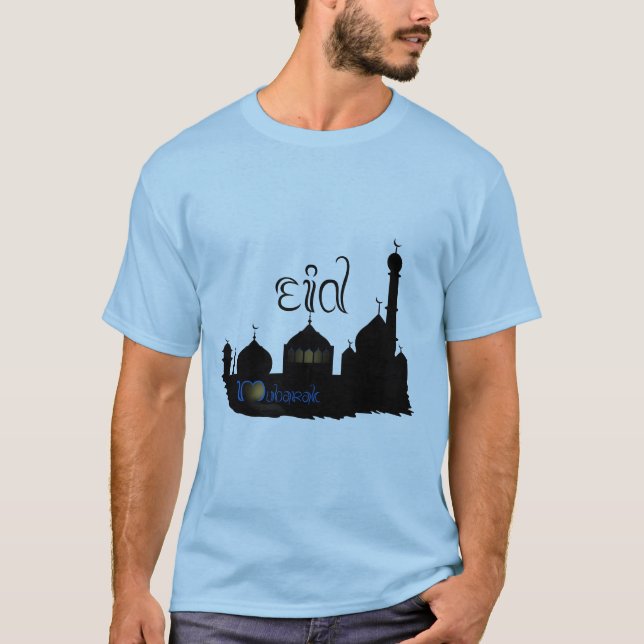 Eid Mubarak Mosque Silhouette - Manar-Shirt Tröja (Framsida)