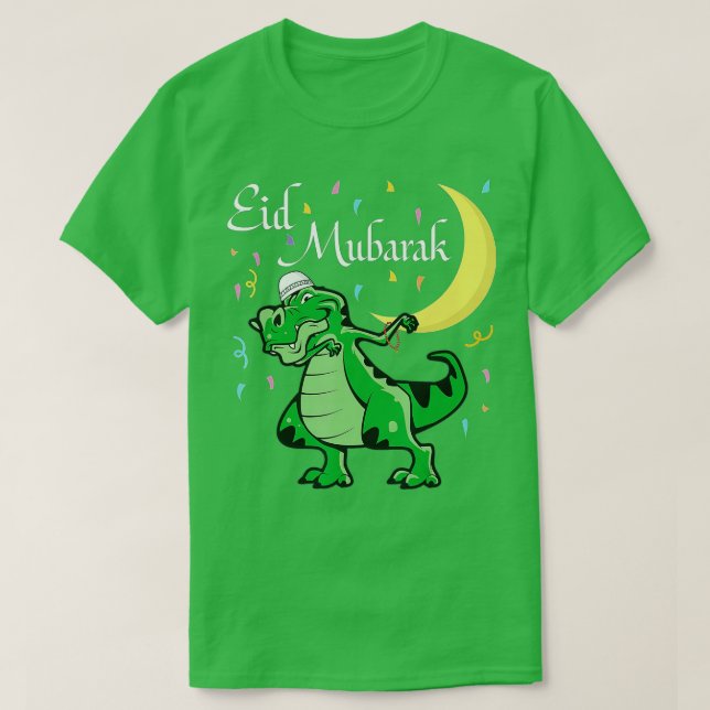 Eid Mubarak Muslim Clothing Kids Eid Al Fitr Boys T Shirt (Design framsida)