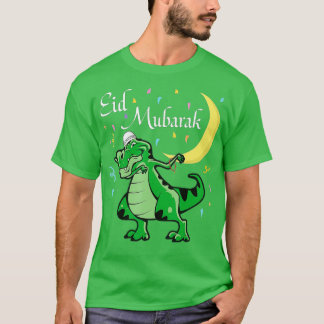 Eid Mubarak Muslim Clothing Kids Eid Al Fitr Boys T Shirt