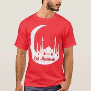 Eid Mubarak Muslimer islamiska Helgdagar Muslim Ly T Shirt