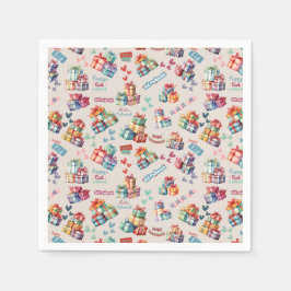 Eid Mubarak Napkins – Colourful Gift Boxes Pappersservett