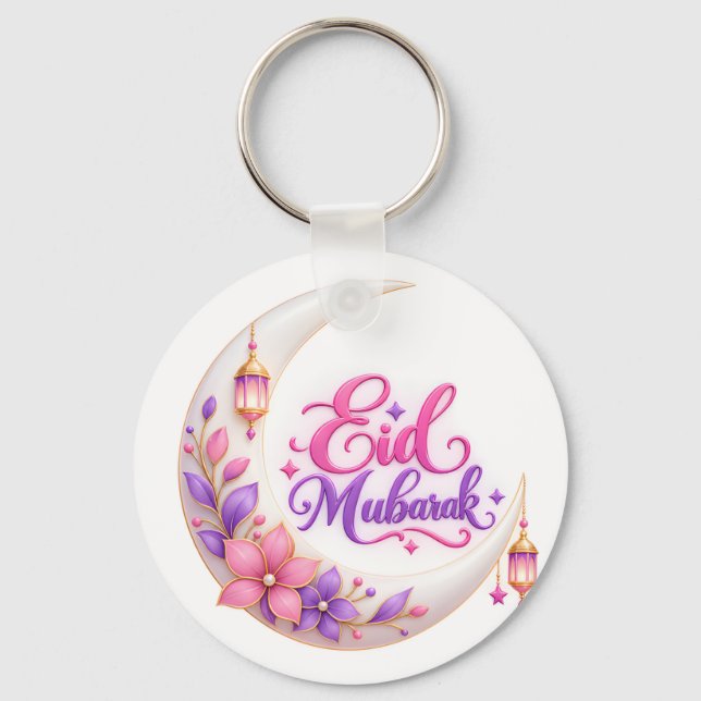 Eid Mubarak  Nyckelring (Framsida)