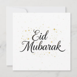 Eid mubarak Personalized modern Card Tack Kort