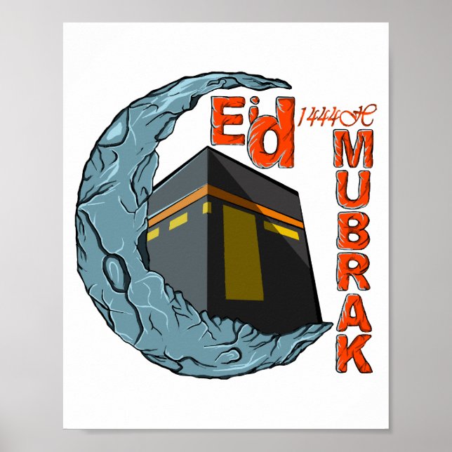 Eid mubarak poster (Framsidan)