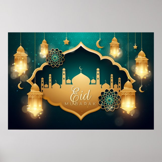 Eid Mubarak Poster (Framsidan)