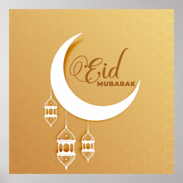 Eid Mubarak Poster (Framsidan)