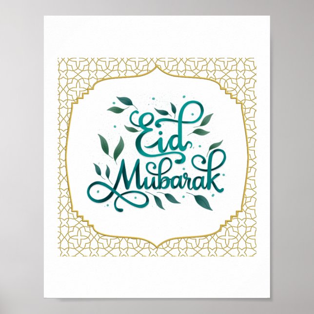 Eid Mubarak Poster (Framsidan)