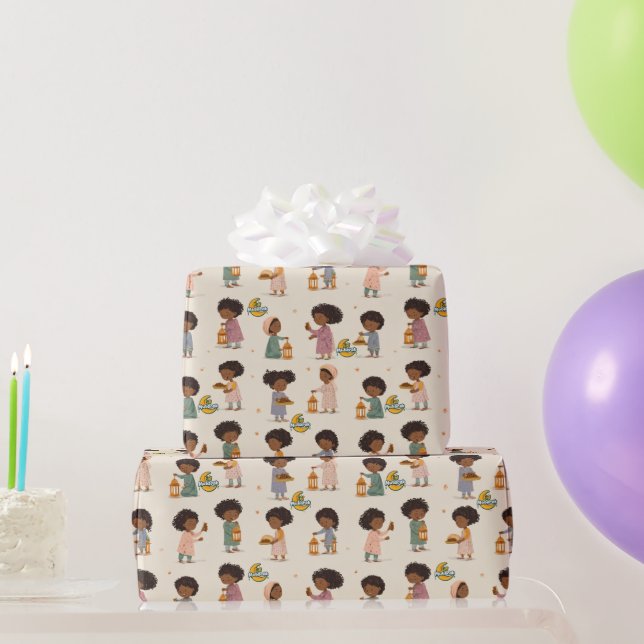 Eid Mubarak presentpapperrulle – Barnfirande Presentpapper (Festgåvor)