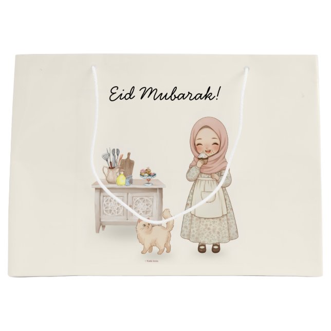 Eid Mubarak presentväska (Framsidan)