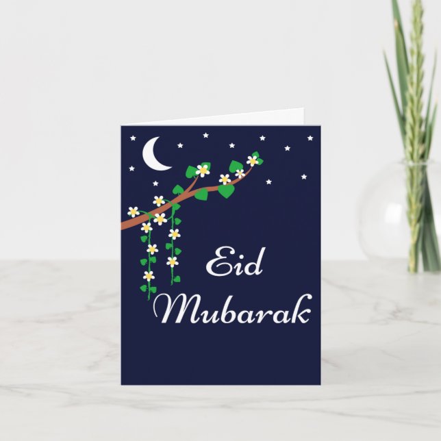 Eid Mubarak - Ramadan Kort (Framsida)