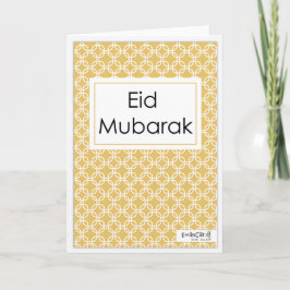 Eid Mubarak - Simple Kort