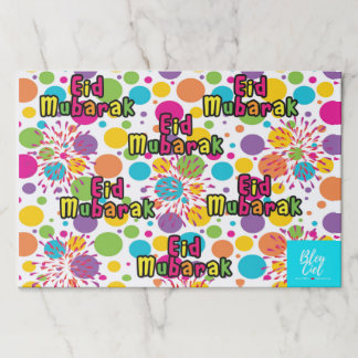 Eid Mubarak stänk river av ställeMats