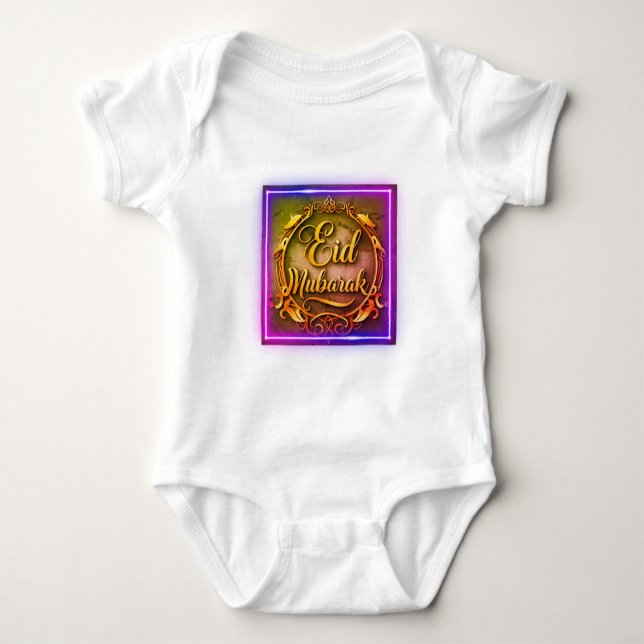 Eid Mubarak T Shirt (Framsida)