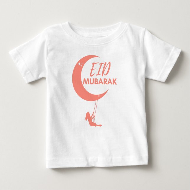 Eid Mubarak T Shirt (Framsida)