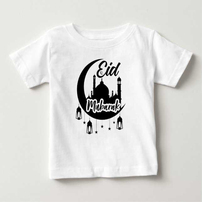 Eid Mubarak T Shirt (Framsida)