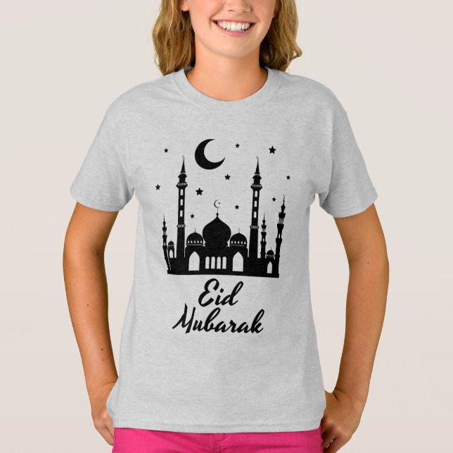 Eid Mubarak T Shirt (Framsida)
