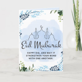 Eid Mubarak-tackkortet i Hälsning Tack Kort