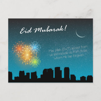Eid Mubarak Vykort